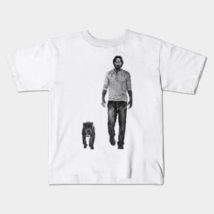 Retro John Wick Kids T-Shirt